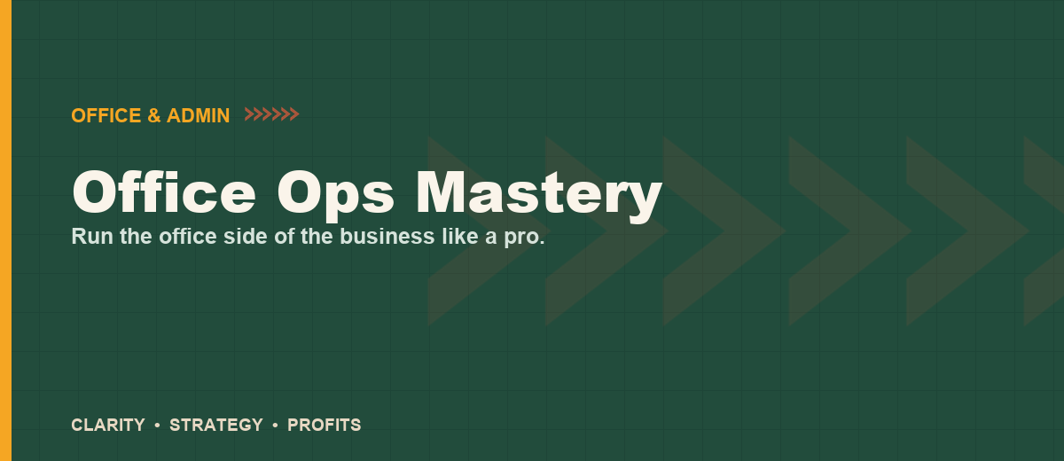 Office Ops Mastery