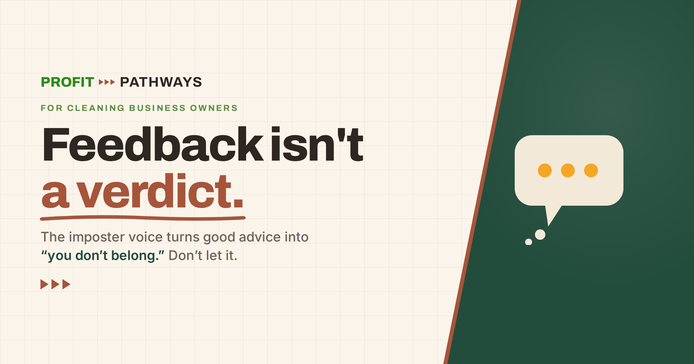 The Voice That Turns Good Advice Into a Gut Punch